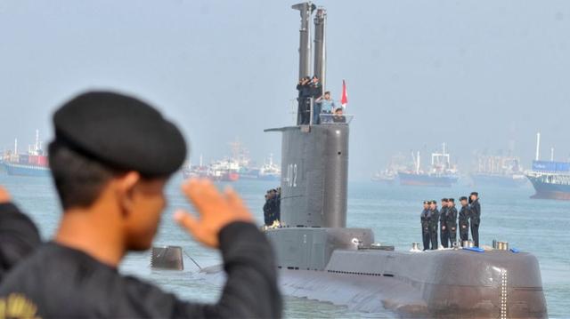 印尼海军潜艇巴厘岛海域失联！搭载53人，艇龄超过40年