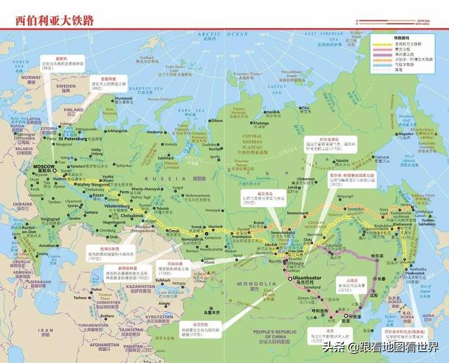 西伯利亚大铁路VS东南亚泛亚铁路：俄国国运与中国的超级地缘战略