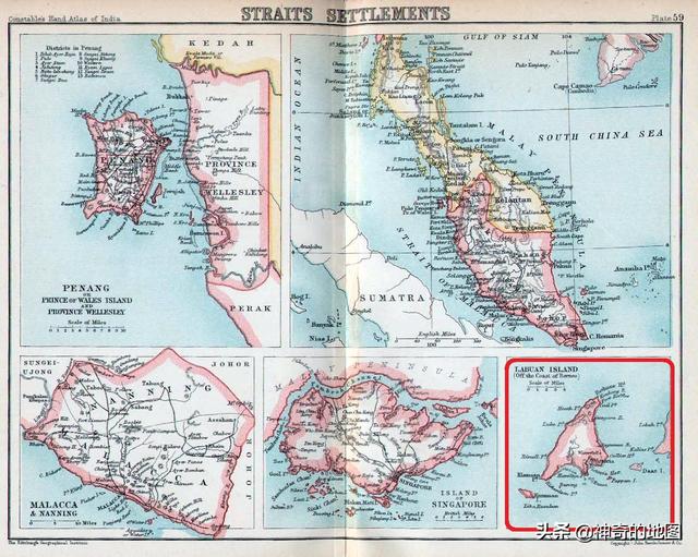 地图上的那些岛屿（17）纳闽岛(Labuan)