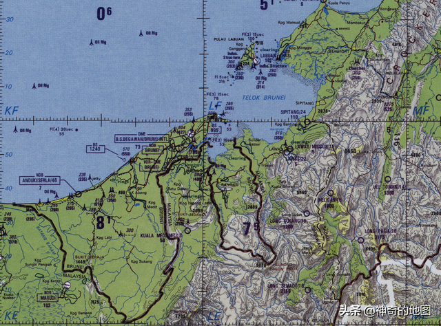 地图上的那些岛屿（17）纳闽岛(Labuan)