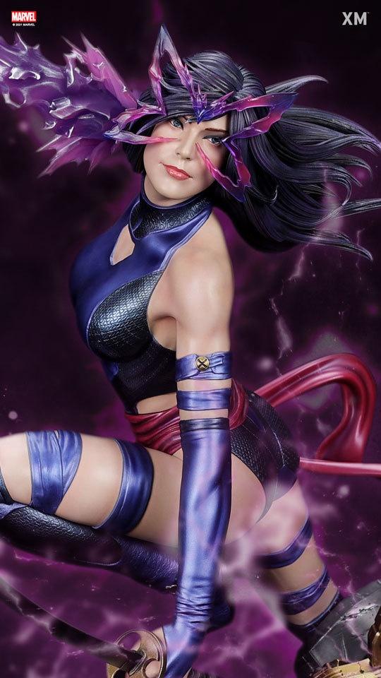 XM Studios Premium Collectibles「灵蝶」Psylocke 全身雕像