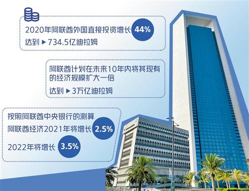阿联酋外国直接投资逆势增长