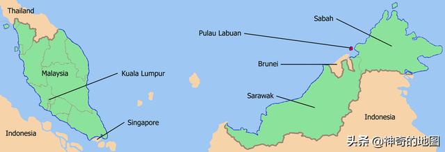 地图上的那些岛屿（17）纳闽岛(Labuan)