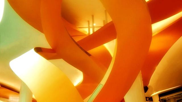 机场一堣:新加坡樟宜机场第四航站楼候机厅