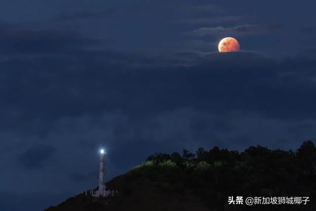 多图！昨晚你们没看到的“超级血月”都在这里