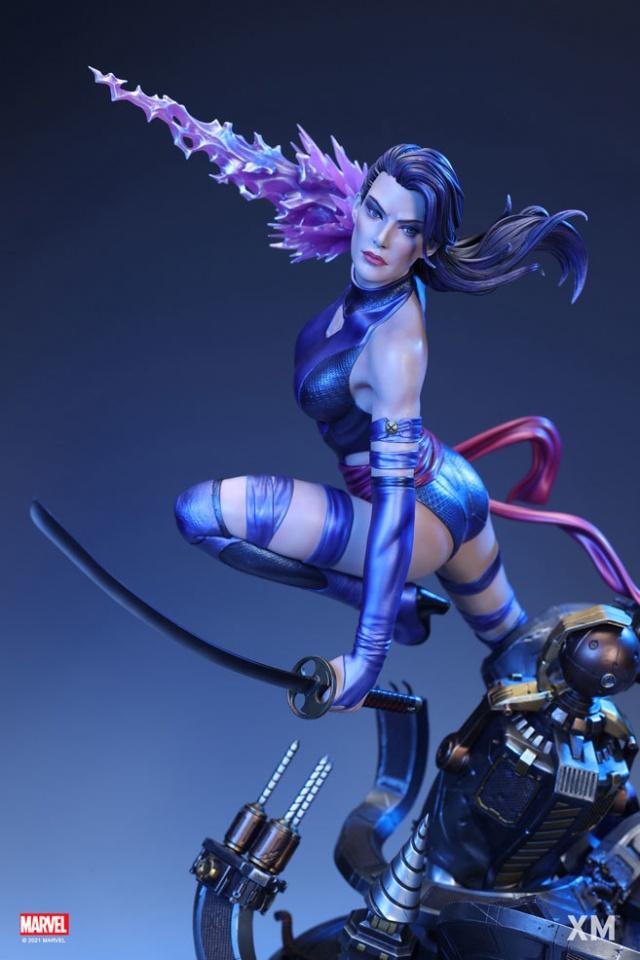 XM Studios Premium Collectibles「灵蝶」Psylocke 全身雕像