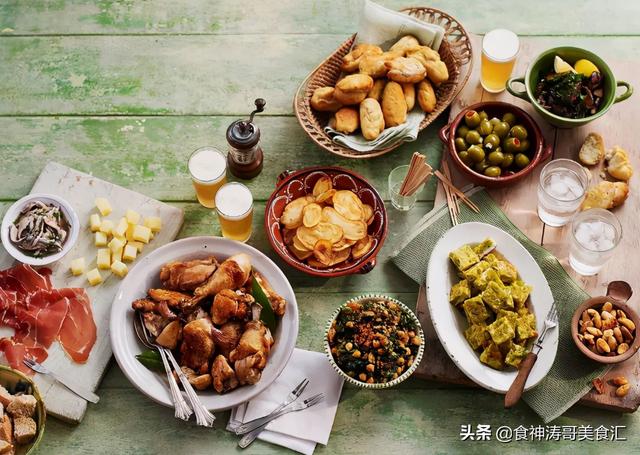 西班牙饮食习惯，是世界最健康的国家，爱吃些什么，三高人群极少