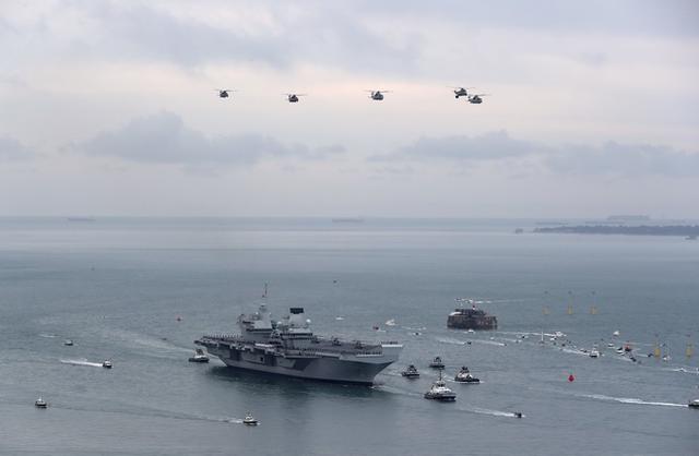 美国拉出7个“航母打击群”来中国周边