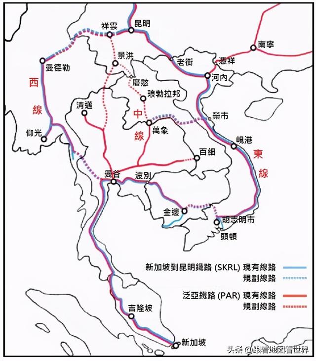 西伯利亚大铁路VS东南亚泛亚铁路：俄国国运与中国的超级地缘战略