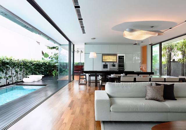 新加坡豪华别墅住宅建筑设计