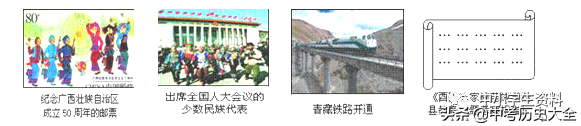 中考历史热点「民族团结与祖国统一」考点+检测题（答案）