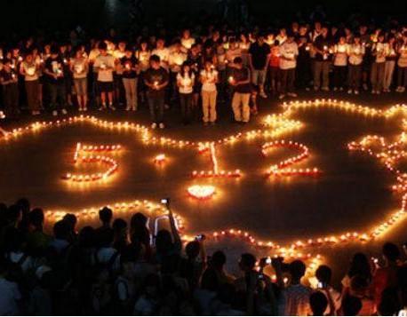 5.12汶川大地震，我在电视里经常看到“一方有难八方支援”