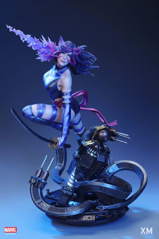 XM Studios Premium Collectibles「灵蝶」Psylocke 全身雕像