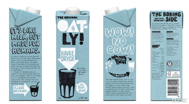 Oatly燕麦奶：冲出星巴克，走向纳斯达克