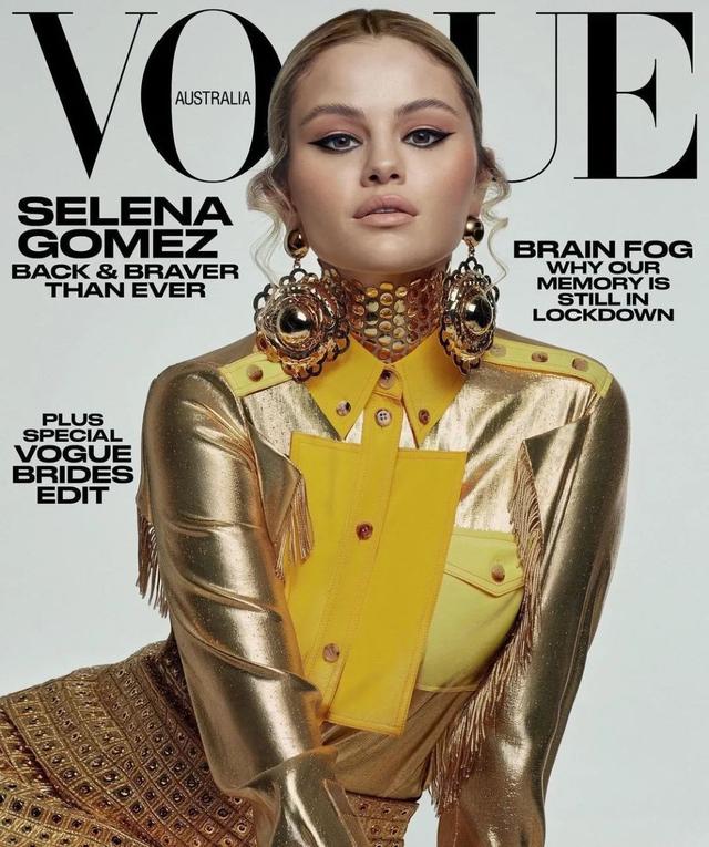 Selena 登上澳大利亚《VOGUE》以及新加坡版《VOGUE》副刊