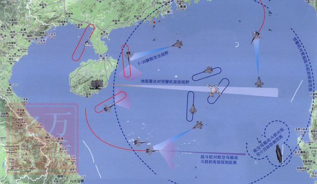 坐断南海，计算中国南海5个岛屿阻挡美国海军两艘航母的能力