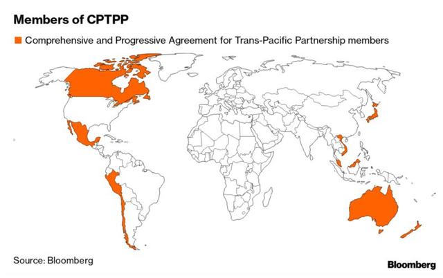 CPTPP成员国正式同意英国开启“加盟”进程