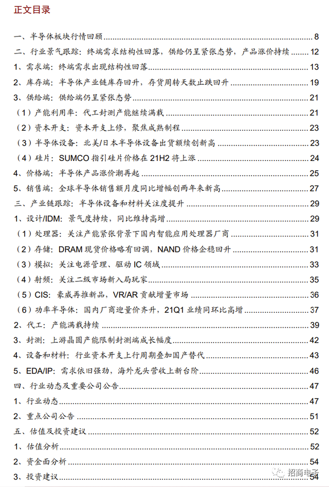 「招商」半导体：晶圆厂资本开支上行，关注设备和材料国产化机会
