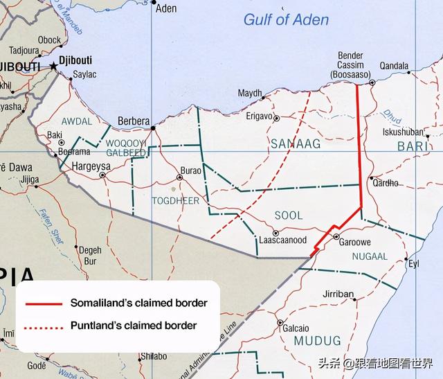 三个索马里，三个“国家”，三种命运：索马里为什么被一分为三？