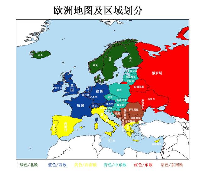 欧洲国家与发达国家各类信息统计