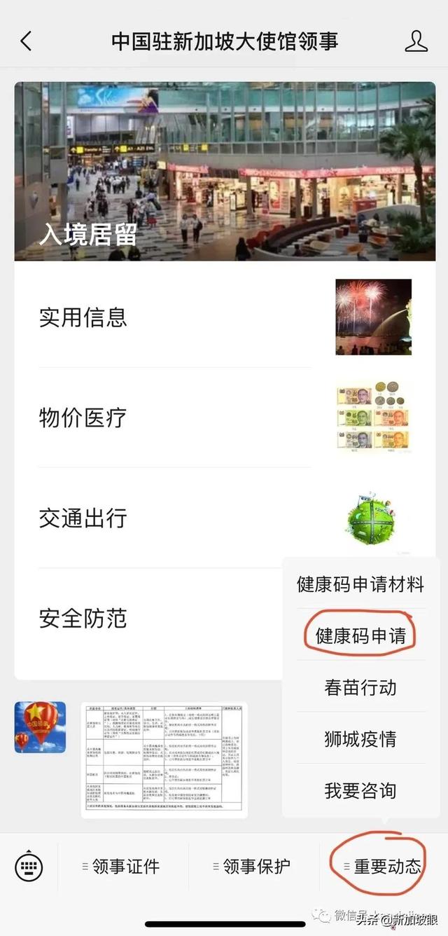 从新加坡飞中国，该如何申请健康码？附详细操作方式