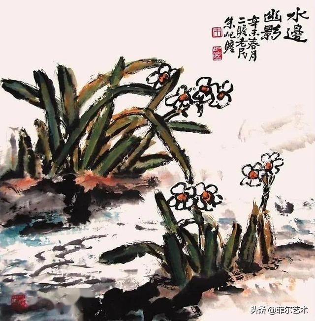 大写意花鸟，拙味十足