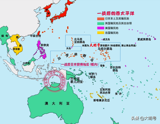 一战后日本获得了哪些好处？领土拓展至赤道，成为西太平洋霸主