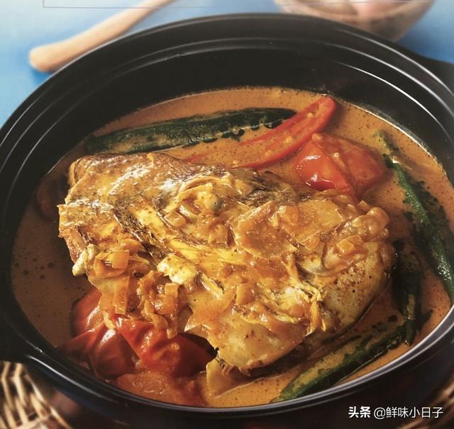 回味无穷的娘惹咖喱鱼头