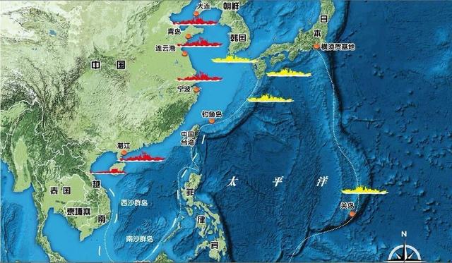 西太平洋范围内，中美到底谁更强？40个导弹旅，东亚具备绝对优势