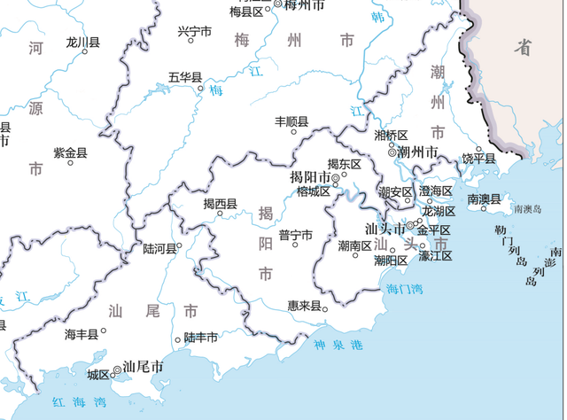 闽语分布地图