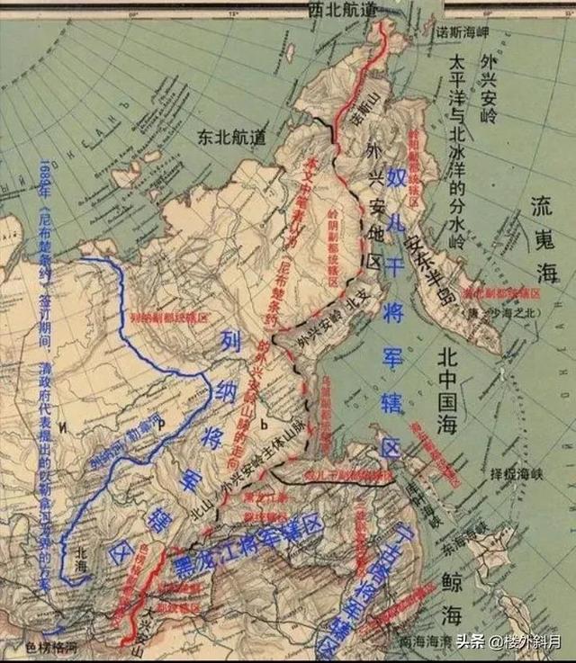 中国元明清三代极盛时期的疆域