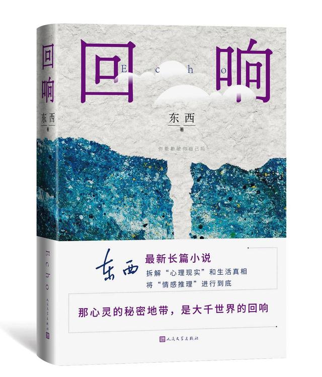 作家东西用小说发掘“最隐秘的角落”新作《回响》“像侦破案件一样侦破爱情”