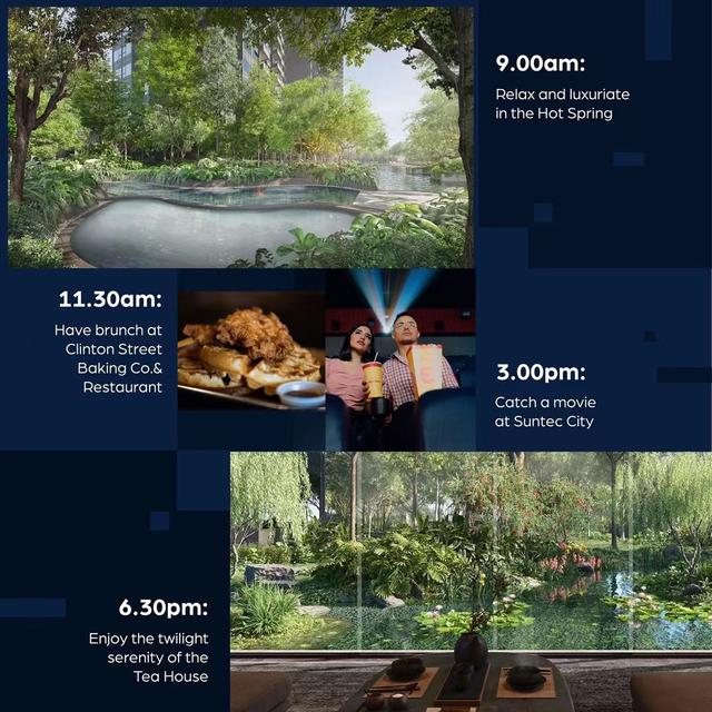 住在新加坡国浩时代城·名汇庭苑的一天