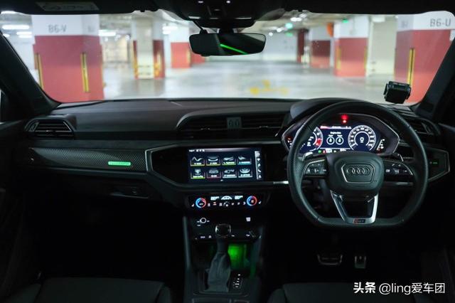 全新一代奥迪 RS Q3 Sportback：昂贵的价格却带不来豪华的内饰配置