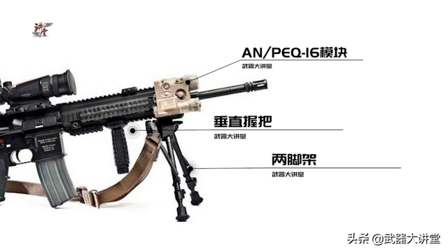 详解美军HK M27步兵自动步枪，基于HK416的设计，精度和火力都绝佳