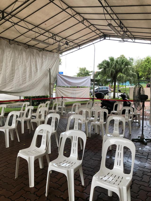 新加坡疫苗接种点