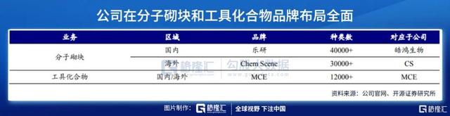 下一个药石科技？分子砌块的国产厂家才刚刚起步