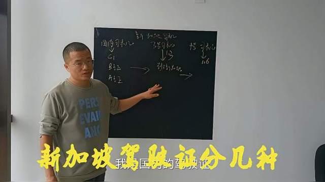 出国做司机来新加坡，都有什么驾驶证，能开什么车