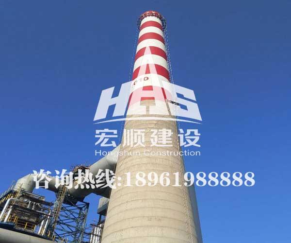 电厂烟囱墙体绘画