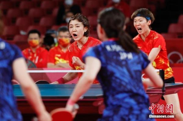 中国女乒击败日本队实现女团四连冠