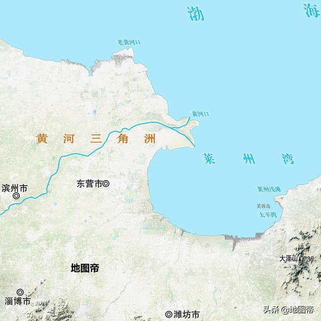 东营每年增加30平方千米，黄河会填平渤海吗？