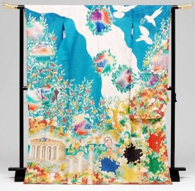 日本为奥运会参赛国设计的和服曝光，美轮美奂，艺术感十足