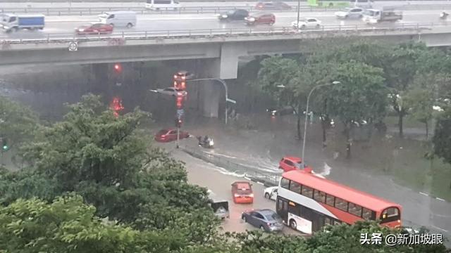 新加坡突降暴雨，全岛多处淹水！多车受困，惊动民防部队紧急救援