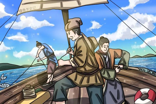 梁山好汉国外创业记，阮小七摇身一变成船长