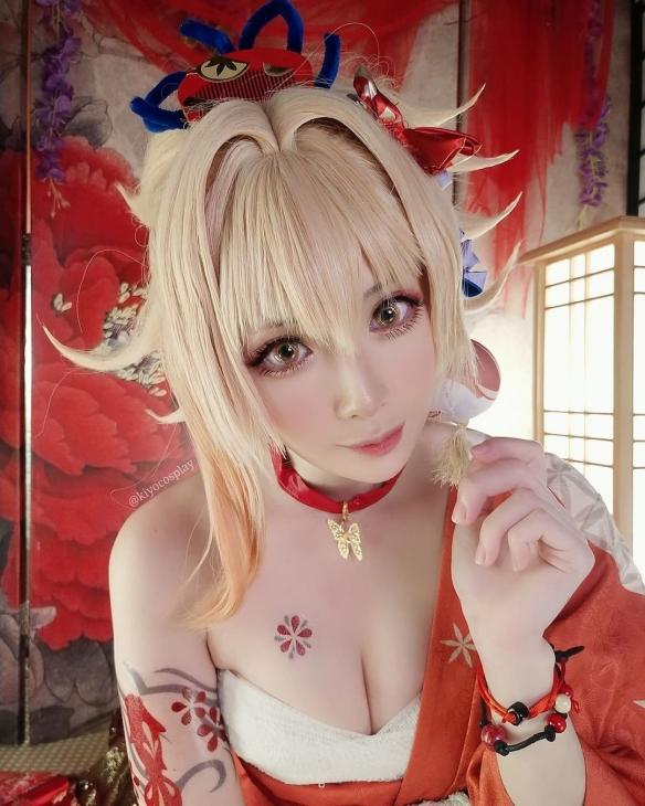 可爱外表下是小恶魔！新加坡正妹Coser kiyo美照赏