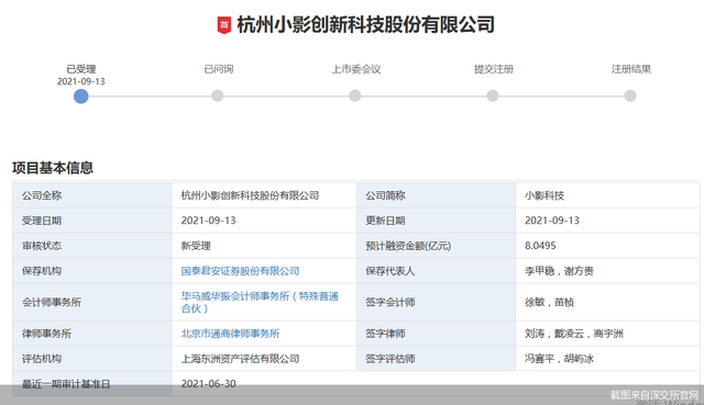 小影科技IPO启航！视频剪辑软件小影母公司要来A股 拟募资超8亿