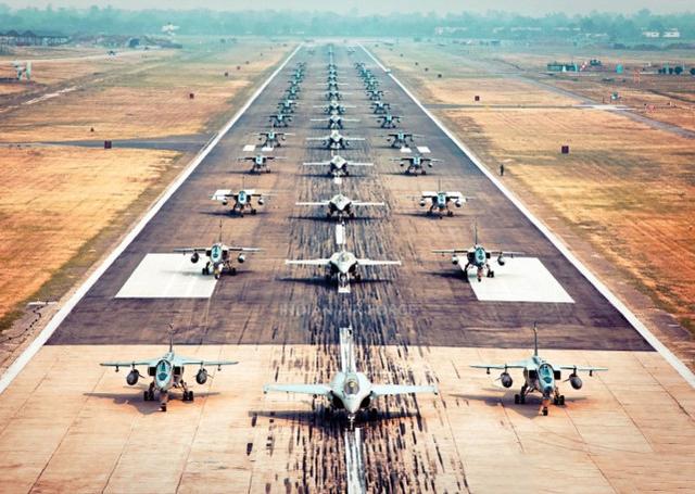 印度空军摆出大象漫步 并给日本空自一个摸象的机会