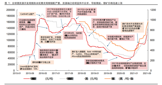 锂行业跟踪报告：站在新的周期，再看全球锂辉石矿