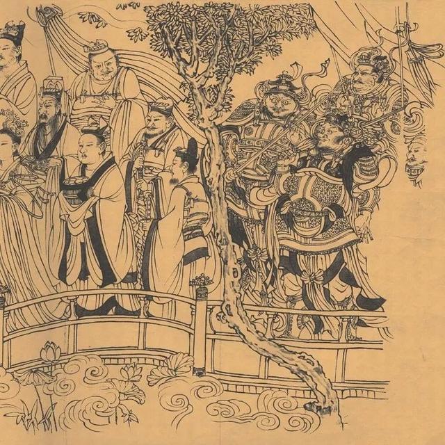 高师读史｜悲鸿视为生命的唐代巨作《八十七神仙卷》「70」