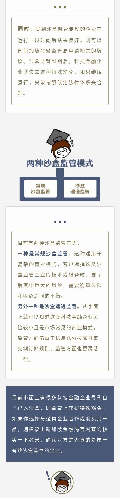 新加坡沙盒监管制度